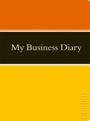 cover image of My Business Diary